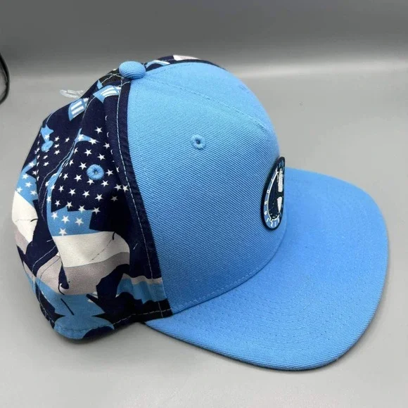 Air Jordan Worldwide Hat Men Blue Embroidered Jumpman Snap Back‎ Cap